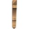 Ekena Millwork Balboa Arts & Crafts Smooth Bracket, Western Red Cedar, 5 1/2"W x 36"D x 40"H BKT06X36X40BOA03SWR - alternate 4